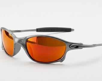 Fight Club Sunglasses | Vintage Oakley X Metal Juliet Sunglasses: 90s Y2K