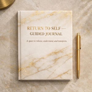 Return to Self – Guided Journal (Digital Download PDF)