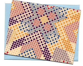 Ładne kartki okolicznościowe (zestaw 5 szt.) + kolorowe koperty