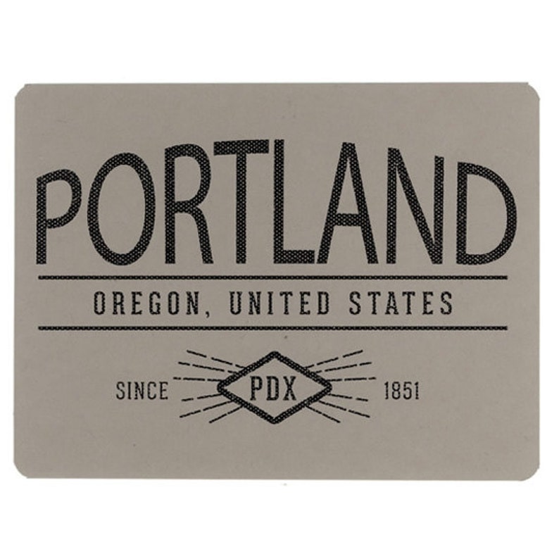 5 Postcards, Portland, Vintage PDX, Lettering, Souvenir image 5