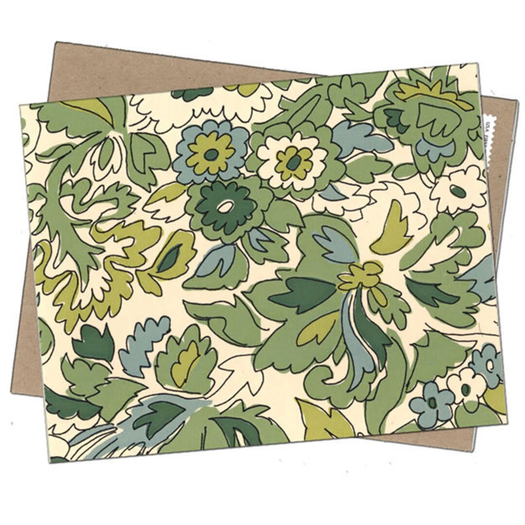 Note Card Pattern 5 Different Print & Pattern Note Cards Pack - Etsy