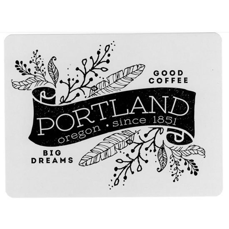 5 Portland Postcards, Vintage, Gift, Holiday, Postcard image 1