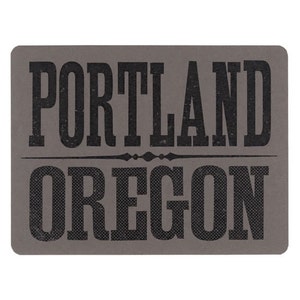 Portland Cards, PDX, Old Fonts, Beer Ads, Man Gifts image 2