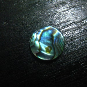 Abalone Handmade Ring in sterling silverring size 5 to 11 image 5