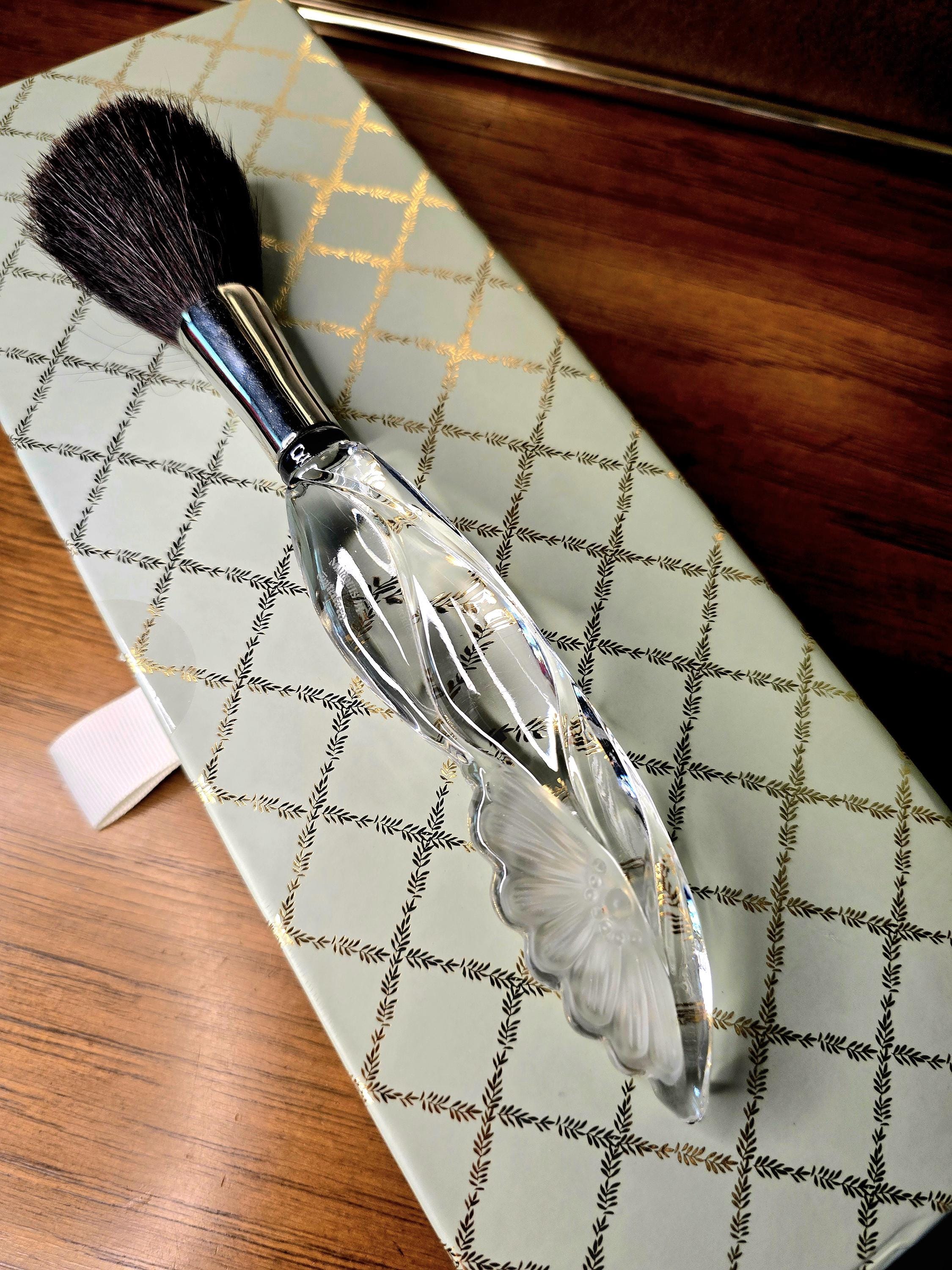 ウォーターフォード　メイクブラシ  crystal Waterford Makeup Brushes - Etsy