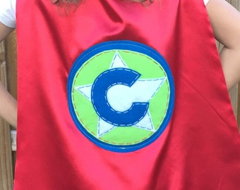 Personalized Star Superhero Cape