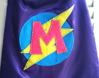 Personalized Girls Superhero Cape