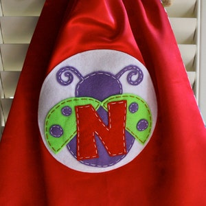 Ladybug Superhero Cape image 1