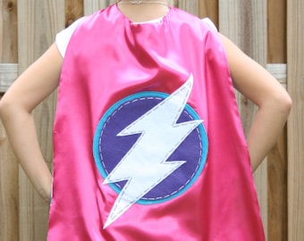 Personalized Girls Superhero Cape