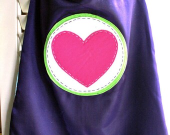 Heart Superhero Cape