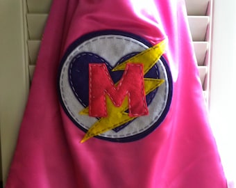 Personalisierte Mädchen Superhelden Cape