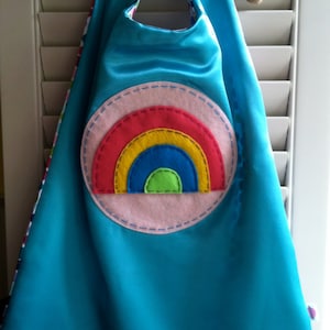 Rainbow Superhero Cape