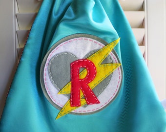 Personalized Girls Superhero Cape