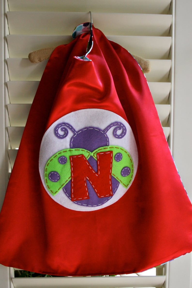 Ladybug Superhero Cape image 1