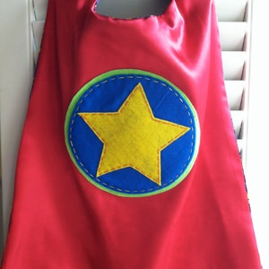 Red Star Superhero Cape/Custom