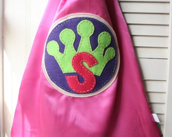 Personalized Princess Superhero Cape