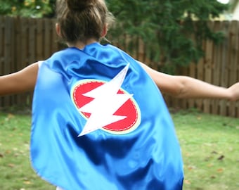 Blue Superhero Cape/Custom