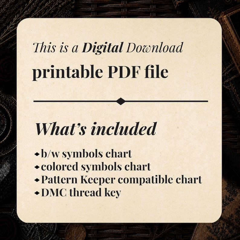 Celestial Snake Cross Stitch Pattern PDF, Gothic Moon Serpent ...