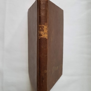 Antique 1841 book, Grammar of the English Language In A Series of Letters, H.A. Pue