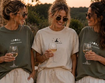Bachelorette Party Shirts, Witchy Bride Shirt, Bridesmaid Shirts, Bride Tribe Shirts, Head Witch Inner Coven, Witch Bachelorette Party