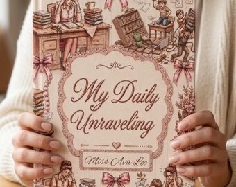 Personalized "My Daily Unraveling" Teacher Journal, Custom Teacher Gift, Self Care Journal, Teacher Appreciation Gift, Daily Stress Relief