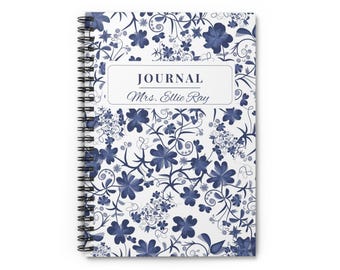 Diario personalizado para docentes / Cuaderno de autocuidado para educadores / Diario de reflexión diaria para docentes / Cuaderno de atención plena para mujeres / Autocuidado