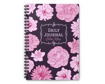 Diario personalizado para docentes / Cuaderno de autocuidado para educadores / Diario de reflexión diaria para docentes / Cuaderno de atención plena para mujeres / Autocuidado