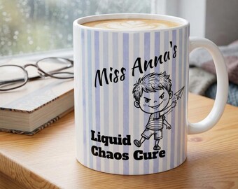 Personalized Teacher Custom Name Coffee Cup Funny Educator Gift Teacher Appreciation Desk Drinkware School Staff Present Customized Idea