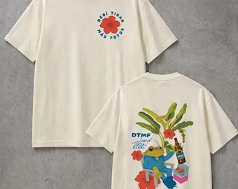 Bad Bunny DTMF-shirt, Debí Tirar Más Fotos T-shirt, Puerto Rico Graphic Tee, Unisex Vintage Tourshirt, Cadeau voor Latin Music-fans