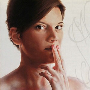 Original Ölgemälde von Martinefa &quot;VANESSA&quot; (Silent)