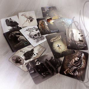 Ensemble de douze cartes postales Martinefa - 14,8 x 10,5 cm