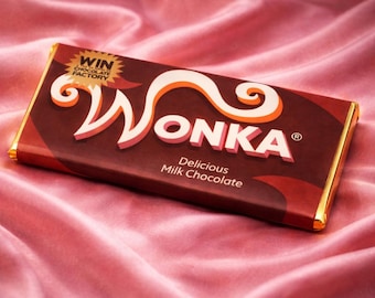 Wonka Chocolat au lait avec ticket d'or