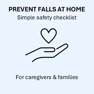 Fall Prevention Checklist PDF, Home Safety for Elderly, Caregiver Guide ...