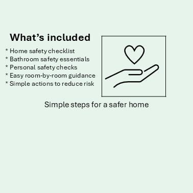 Fall Prevention Checklist PDF, Home Safety for Elderly, Caregiver Guide ...