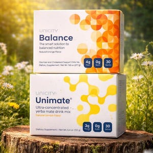 Unicity Balance Unimate Combo | Complément alimentaire orange citron (30 portions chacune) image 2