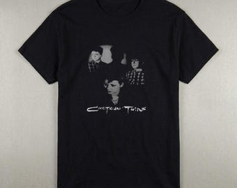 Cocteau Twins Tshirt, 90s Band Tee, Unisex Cotton, Streetwear
