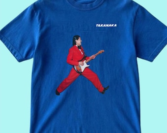 Masayoshi Takanaka, t-shirt de musique du Japon, t-shirt graphique rétro des années 90, vêtements de concert en coton unisexe