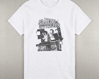 The Smiths Band T-Shirt, Unisex Cotton, 90s Style band tee, Streetwear