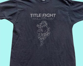 Shoegaze Band Tees, Title Fight Tshirt, 90s Alt Indie Rock Graphic Tee, Cotton Unisex