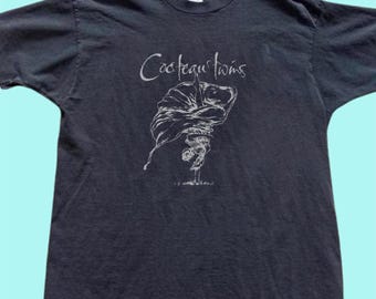 Cocteau Twins Tshirt, 90s vintage Tee, Cotton Unisex