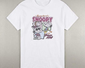 Snoopy Since Tshirt, Retro Graphic Shirt, Unisex Cotton Concert Apparel