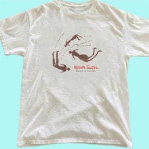 Elliot Smith, algodón suave unisex, camiseta de banda de los 90, estilo retro vintage