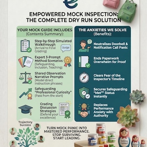 2026 Ofsted Mock Inspiktionsmeisterleitfaden | Trockenlauflösung für Kinder | Planungsaufruf & geteilte Beobachtungs-Drehbücher | Met Essentials Prüfung