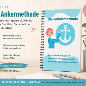 Reduce stress, anchoring method, activate inner strength, stress reduction, learn self-regulation, coaching therapy worksheets (PDF)