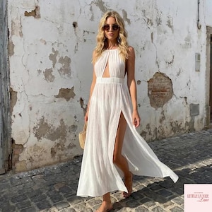 Cut Out Beach Dress - Etsy Cut Out Beach Dress - Etsy