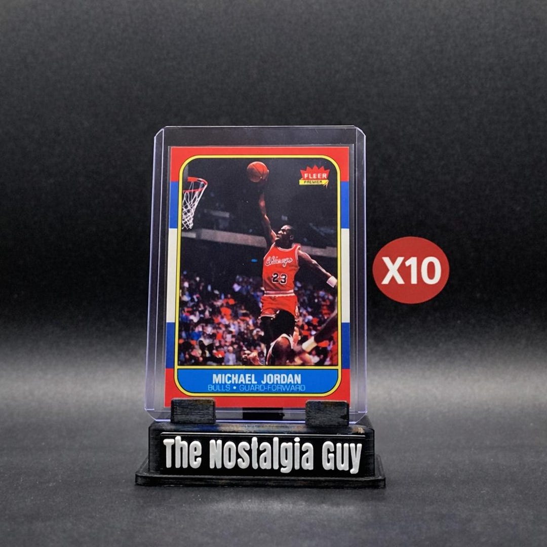 Michael Jordan 1986 Rookie (reprint) Lot - Etsy