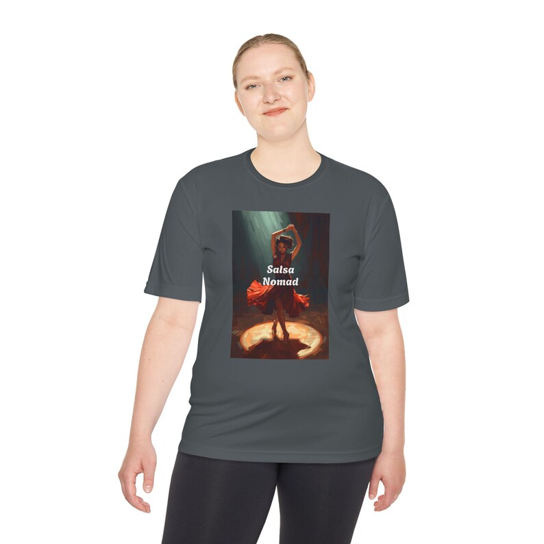 Salsa Nomad Dancer Tee | Dancefloor Ballroom Latin Shirt image 8