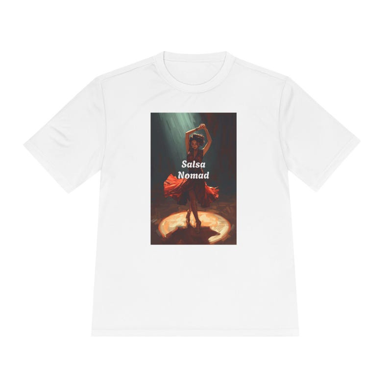 Salsa Nomad Dancer Tee | Dancefloor Ballroom Latin Shirt image 1