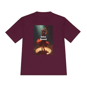Salsa Nomad Dancer Tee | Dancefloor Ballroom Latin Shirt image 20