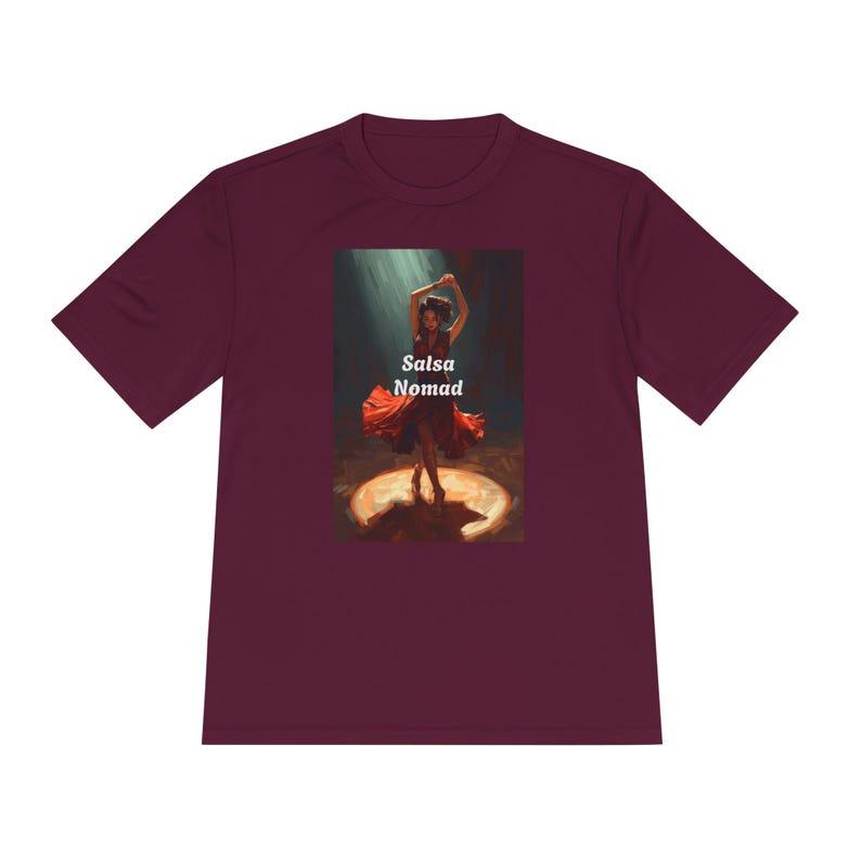 Salsa Nomad Dancer Tee | Dancefloor Ballroom Latin Shirt image 20